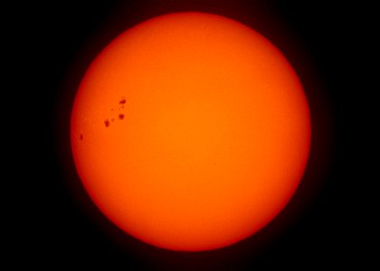 The Sun on April 20, 2022 at 16:27 UTC photo