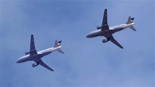 Airbus A319-114-D-AILY Lufthansa from Palma de Mallorca (7600 ft.)