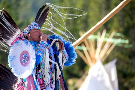Yellowstone Revealed: Performance by Supaman at the All Nations Teepee Village by Mountain Time Arts photo