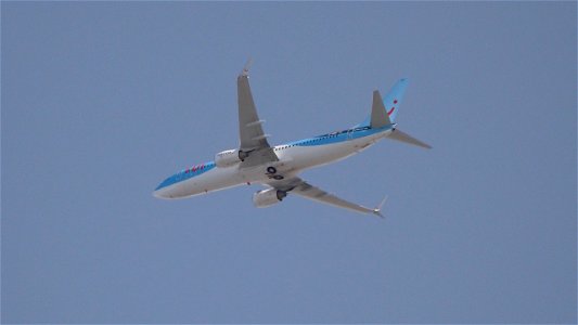 Boeing 737-86J D-ABKI TUIfly from Fuerteventura (11400 ft.)