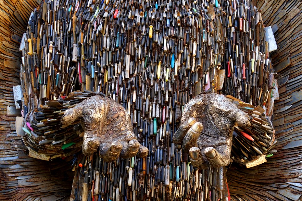 The Knife Angel Rochester Cathedral