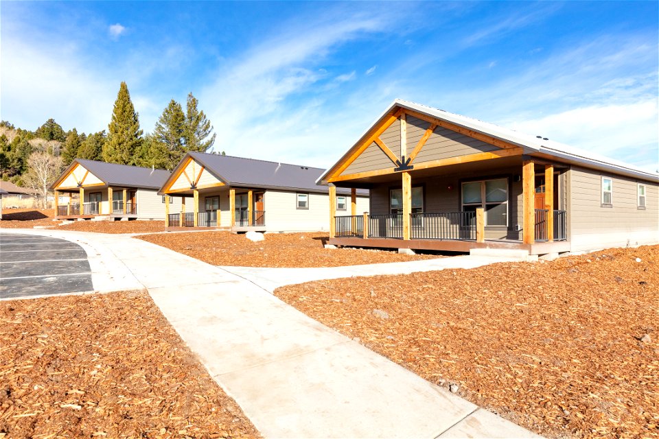 YACC Camp Housing Project: completed camp views