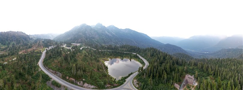Mirror Lake-Before-Heather Meadows-Mount Baker-6 photo
