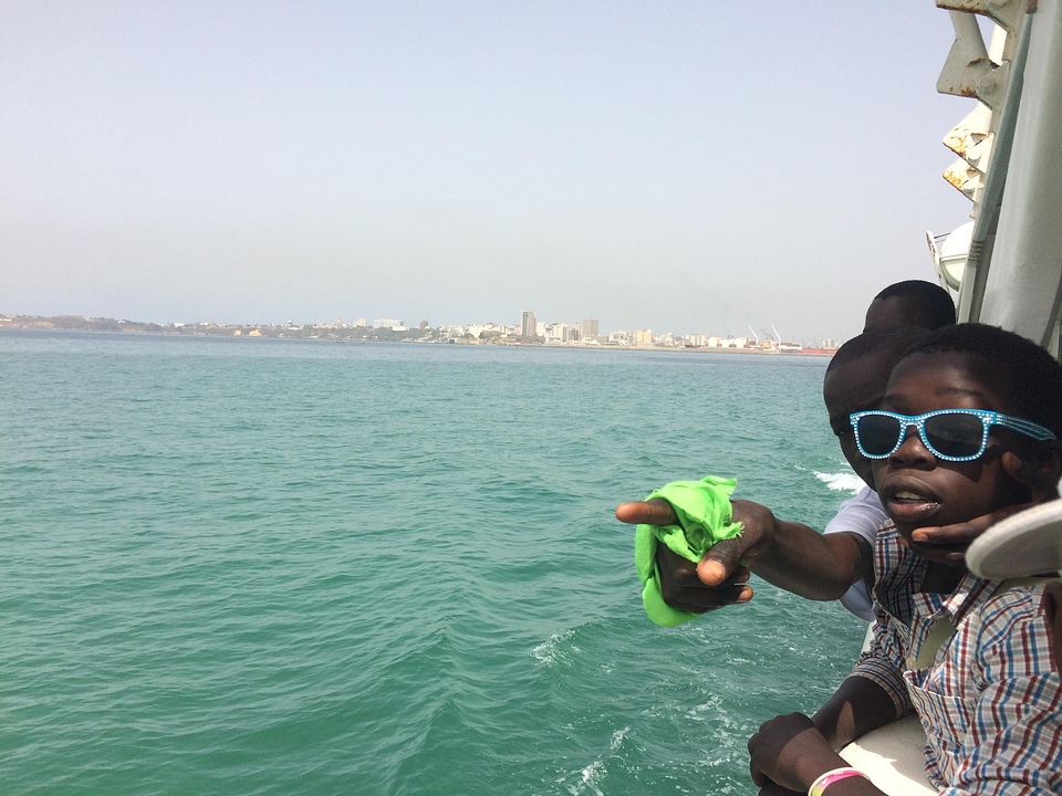 Cityscape sea water