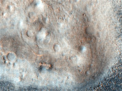 Possible Mud Volcanoes on Mars photo