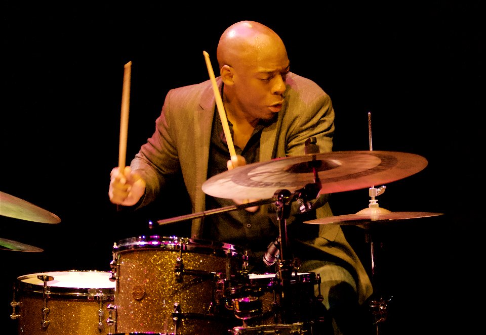 Kenny Werner Quartet 21 mei 2014 Lantaren Venster Rotterdam - E.J. Strickland