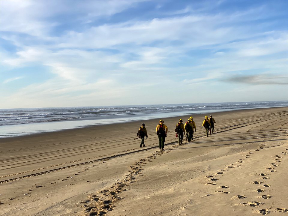 Siuslaw Oregon Dunes Prescribed Burn 2022 photo