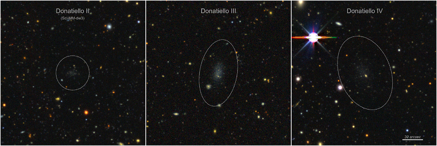 Donatiello II, III and IV dwarf galaxies photo