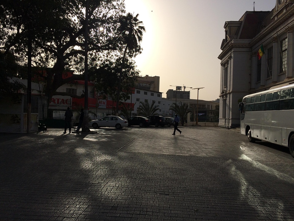 Cityscape sky people photo