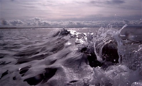 Crest of a Wave, Saunton Sands Beach, Braunton, North Devon, UK   13th Oct 2022  Sea&Sea DX-2G photo