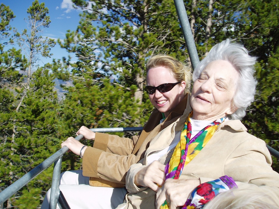 Senior people grandmother