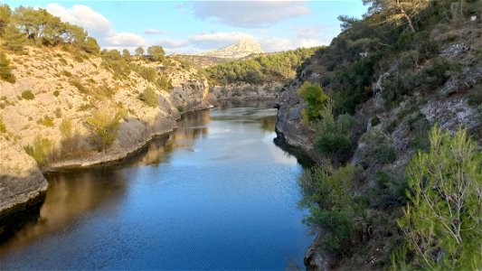 Le lac Zola du Barrage Zola