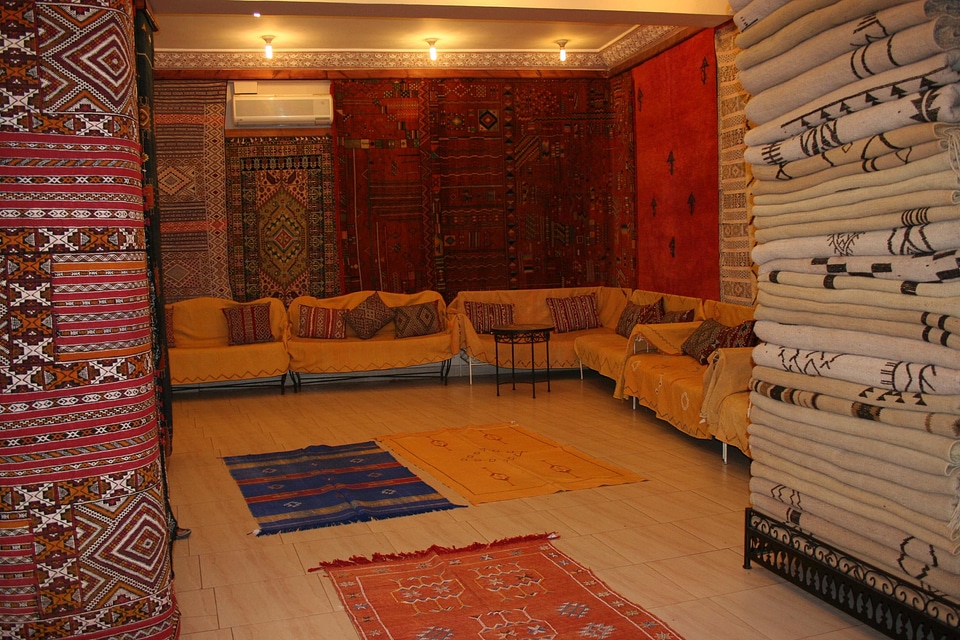 Room carpets decoration