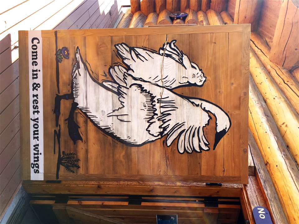 Front door to the Visitor Center
