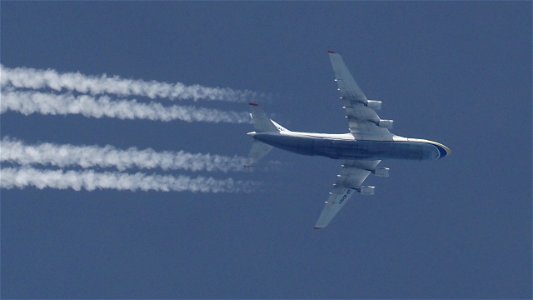 Antonov An-124-100M Ruslan UR-82027 Antonov Airlines (Antonov Design Bureau) - Baghdad to Karup (34900 ft.)