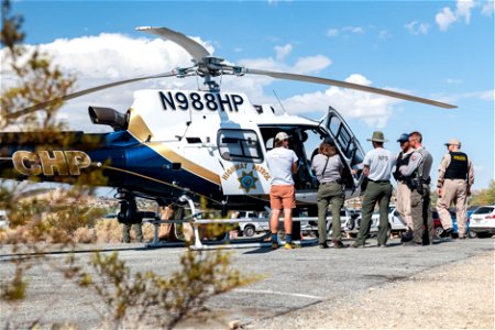 Joshua Tree Search and Rescue training with California Highway Patrol (CHP)0070 photo