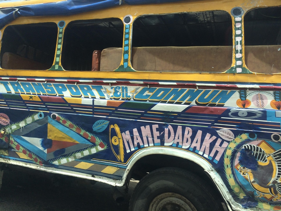 Bus drive graffiti