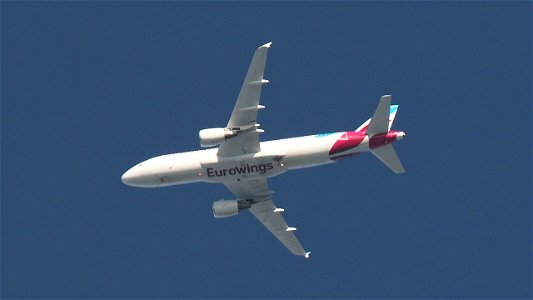 Airbus A320-214 D-ABNU Eurowings from Palma de Mallorca (14600 ft.) photo