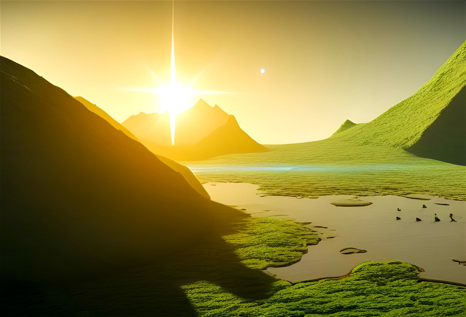 'The Rise of Sun 1 on Vega 3'