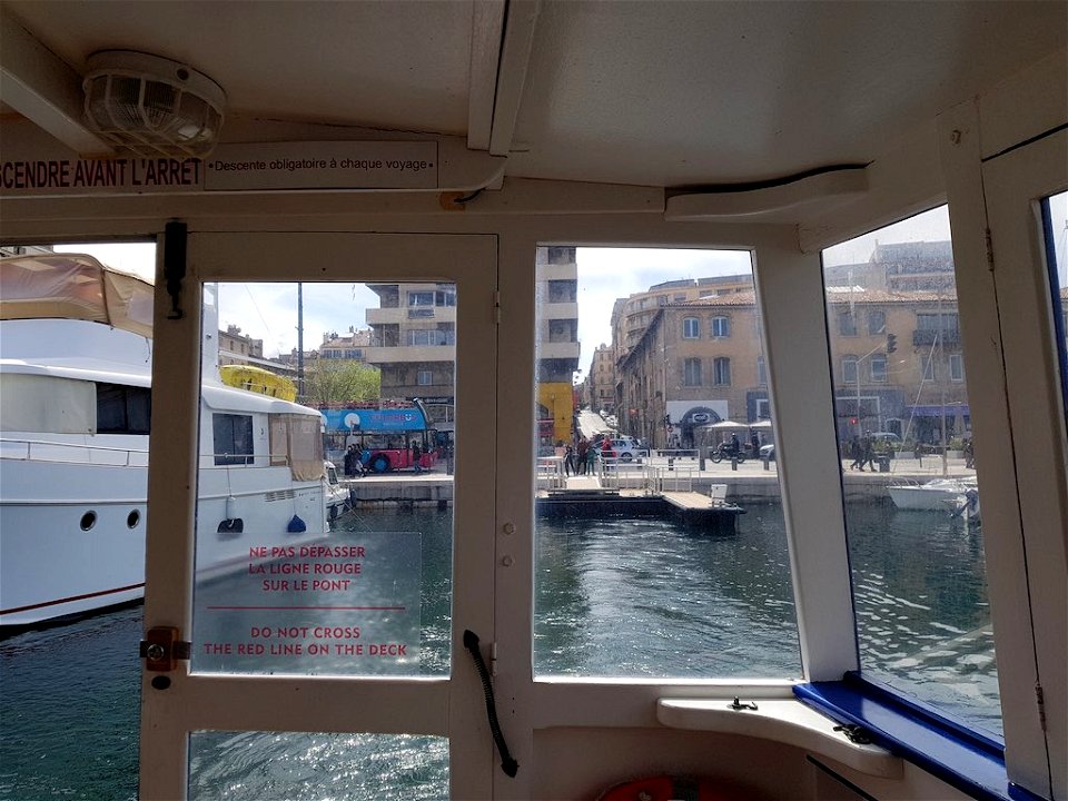 Marseille Vieux-Port Ferry Boat Marius