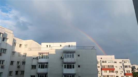 rainbow in abrud str (11) photo