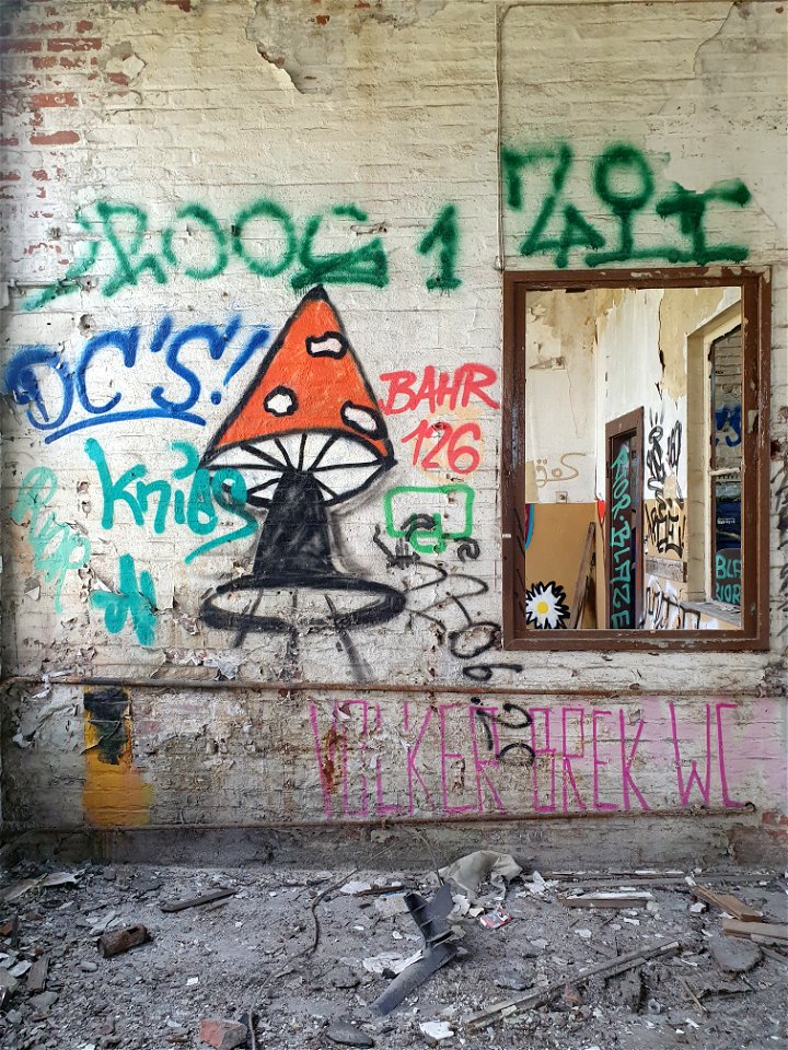 Urbex Aachen onderhoudsloods bundesbahn