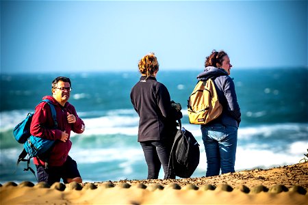 Vaalies checking out Durban in winter photo