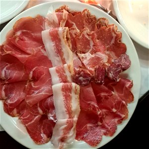Meats  Roscioli Salumeria con Cusina Rome Italy