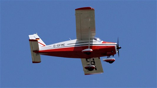 Bölkow Bo208C Junior D-EFME - Augsburg to Sankt Johann (3000 ft.)
