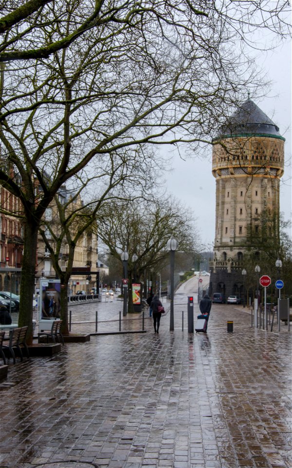 Château d'eau sous l'eau photo