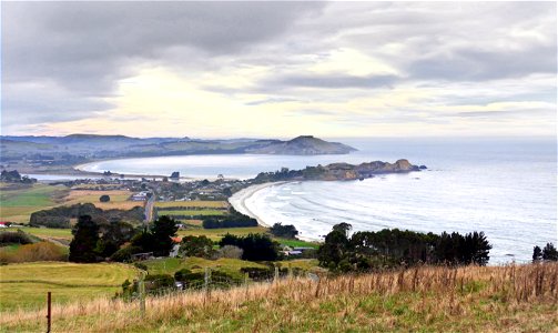 Karitane coast. Otago. NZ photo