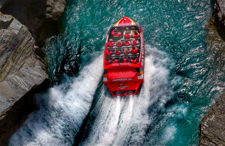 Jet Boat Ride. NZ photo