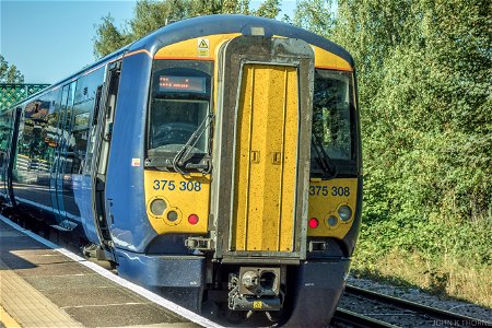 CLASS 375 308 Aylesford People Station. photo