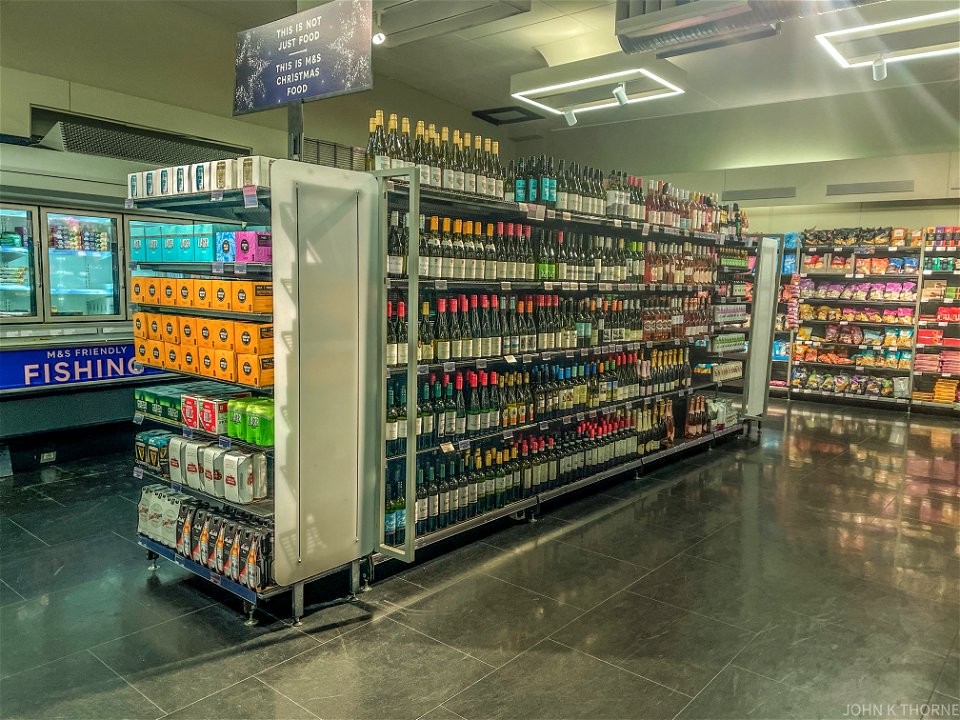 Marks & Spencer Week Street Maidstone. Store, Cafe, & Food Hall. Closing Down January 2022. Set of 8 Photos for memories.