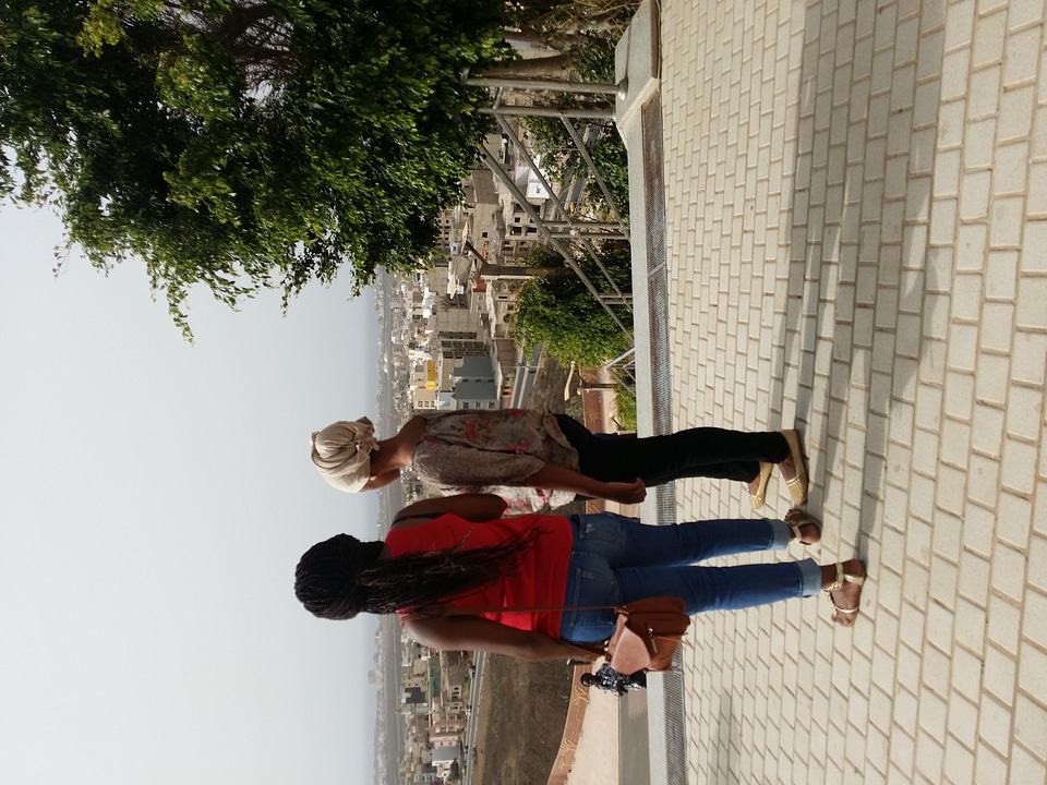 Peple women cityscape