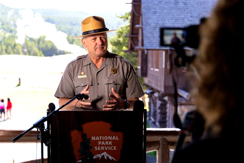 Yellowstone flood event 2022: Cam Sholly speaks at a press availability
