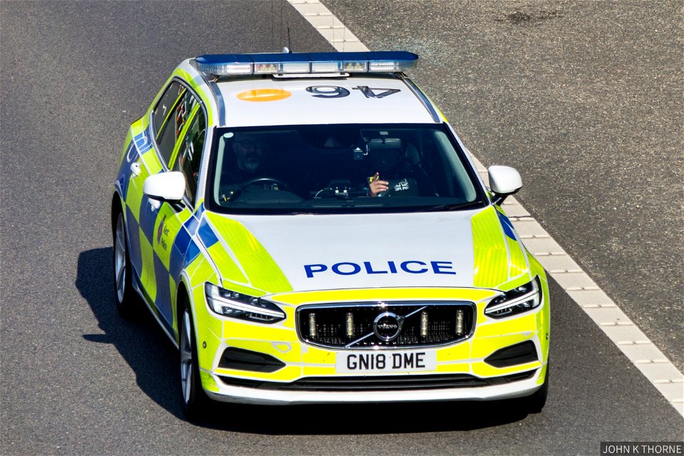 Kent County Constabulary Traffic Police Volvo