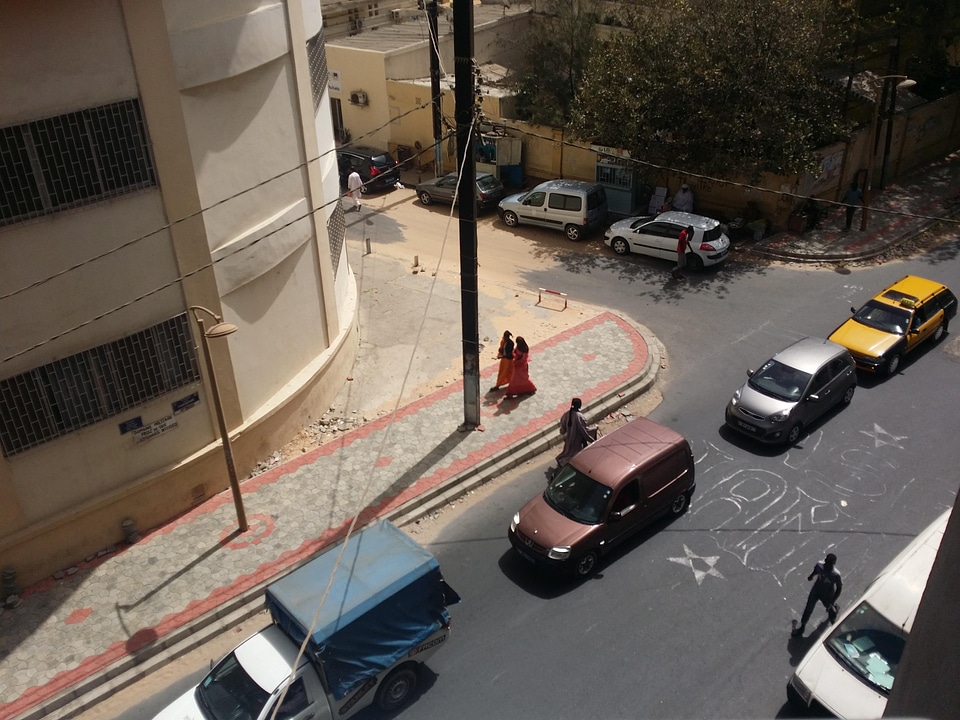 City cityscape people