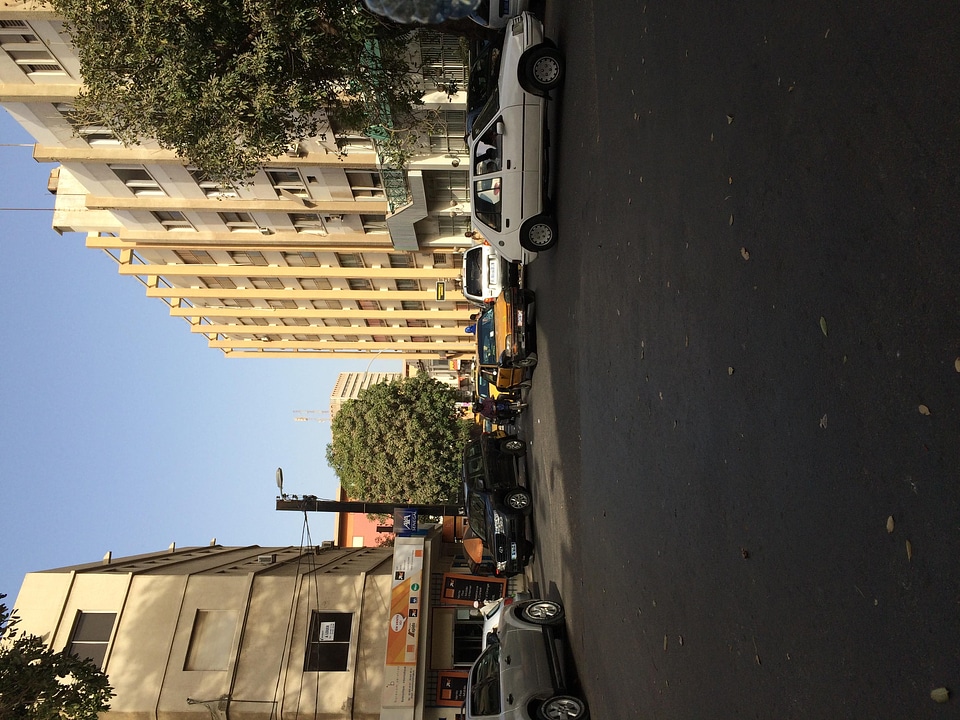 Landscape cityscape cars