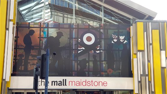 The Mall Maidstone Rememberance Window