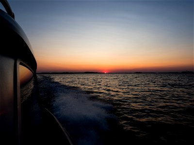 Sunset at Sea photo