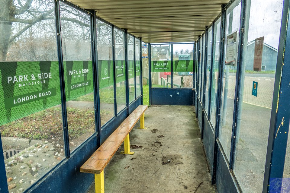 Park & Ride Maidstone Bus Shelters.