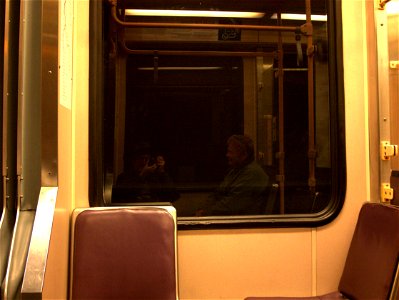 Selfie on the MAX