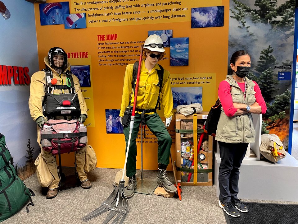 Sec Haaland NIFC visit 2022