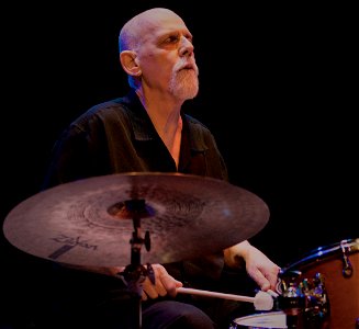 Kirk Knuffke Trio, 2 juni 2016 BIM Amsterdam - Bill Goodwin
