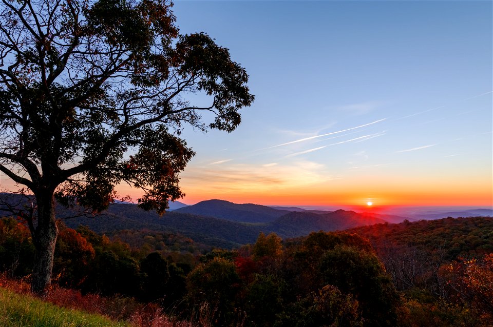 Autumn Sunrise at Thornton Hollow