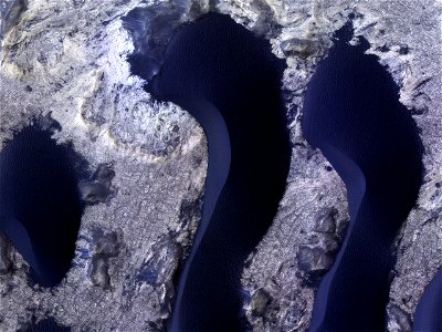 Dunes in Meridiani Planum photo