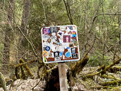 Trash and vandalism at Umpqua Hot bsprings on the Umpqua National Forest