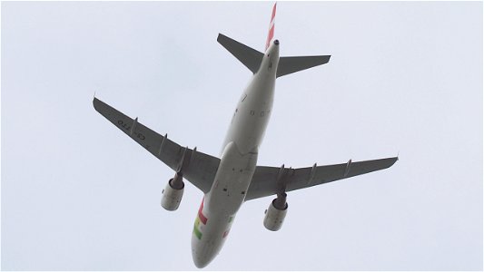 Airbus A319-111 CS-TTO TAP Air Portugal from Lisbon (7000 ft.)