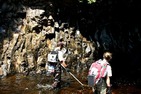 Backpack Electrofishing photo